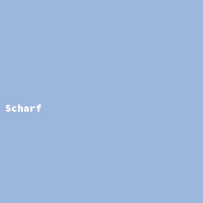 Scharf