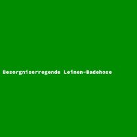 Besorgniserregende Leinen-Badehose