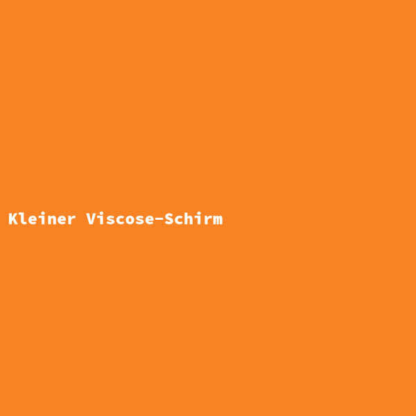 Kleiner Viscose-Schirm