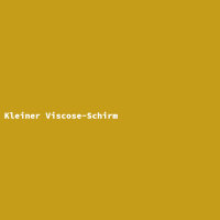 Kleiner Viscose-Schirm